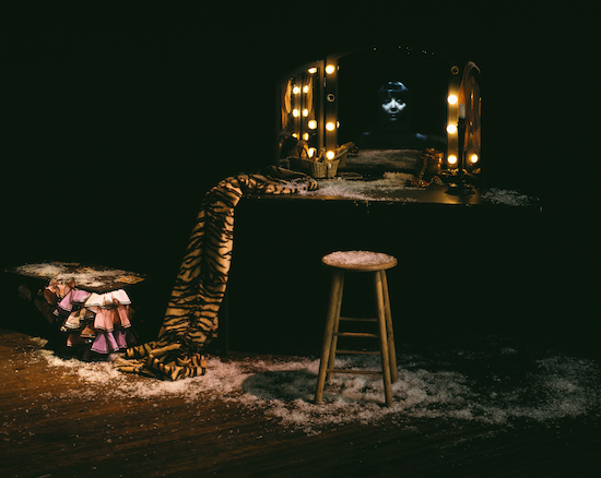 Installation by Eleanor Antin titled for her alter-ego Eleanor Antinova, a ballet dancer.