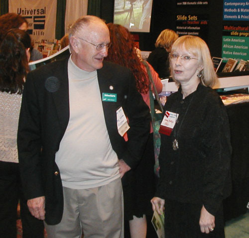 Eldon Katter and Nancy at the 2004 NAEA National Convention in Denver, Colorado.