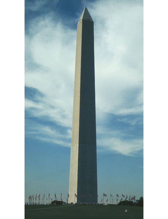 Robert Mills (1781-1855) Washington Monument, Washington, DC, 1848-1885 Image © 2025 Davis Art Images (8s-6863)