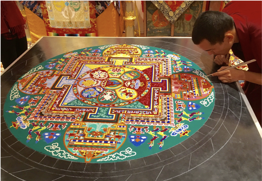 Mandala Sand Paintings Davis Publications